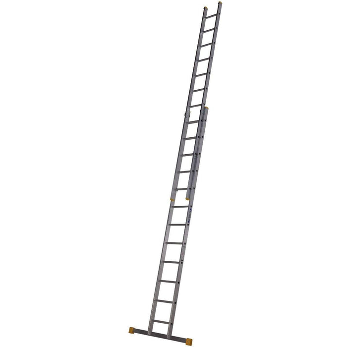 EXL-60: Aluminum Double Section Extension Ladder