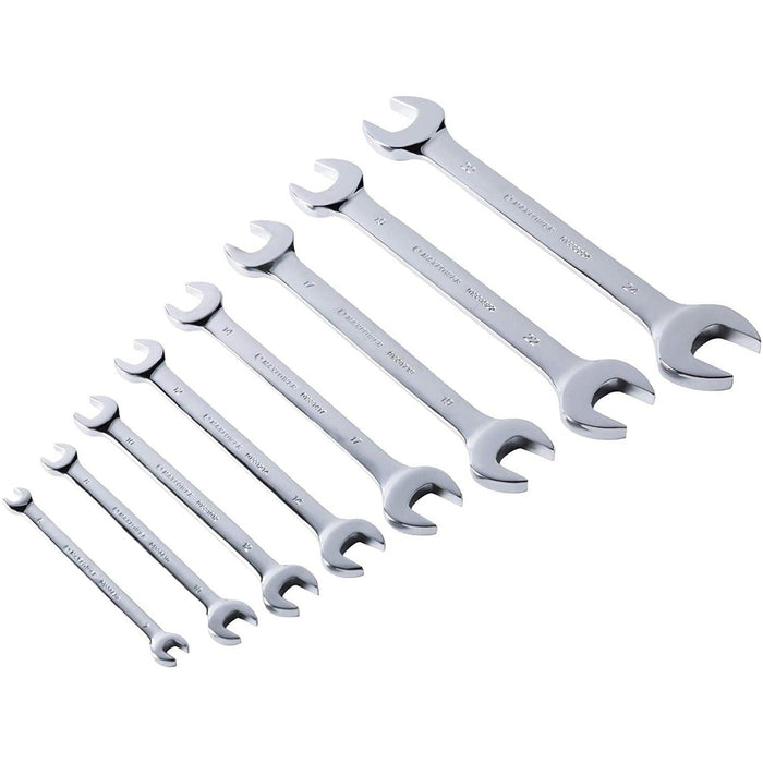 13Aj: Double Open End Wrench Set 12Pcs With Box