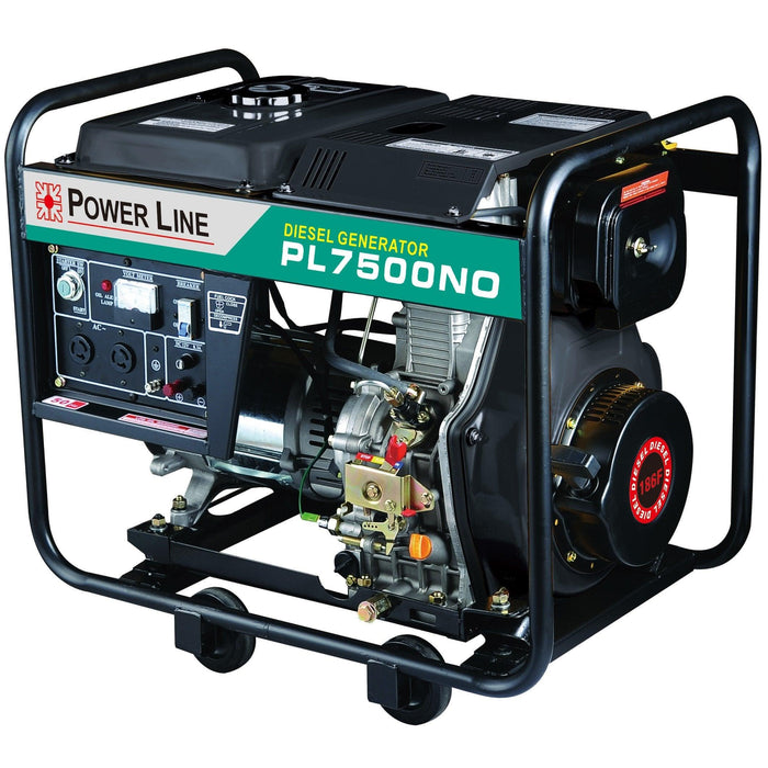 PL7500EW 5.5 KW Open Type Diesel Welder Generator