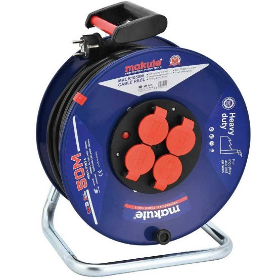 MKCR1050M: Industrial Cable Reel 2.5mmx50m