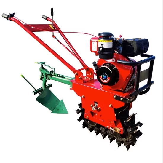 PLMTCT-4BD-SU178F: Diesel Micro Tiller w/Plough
