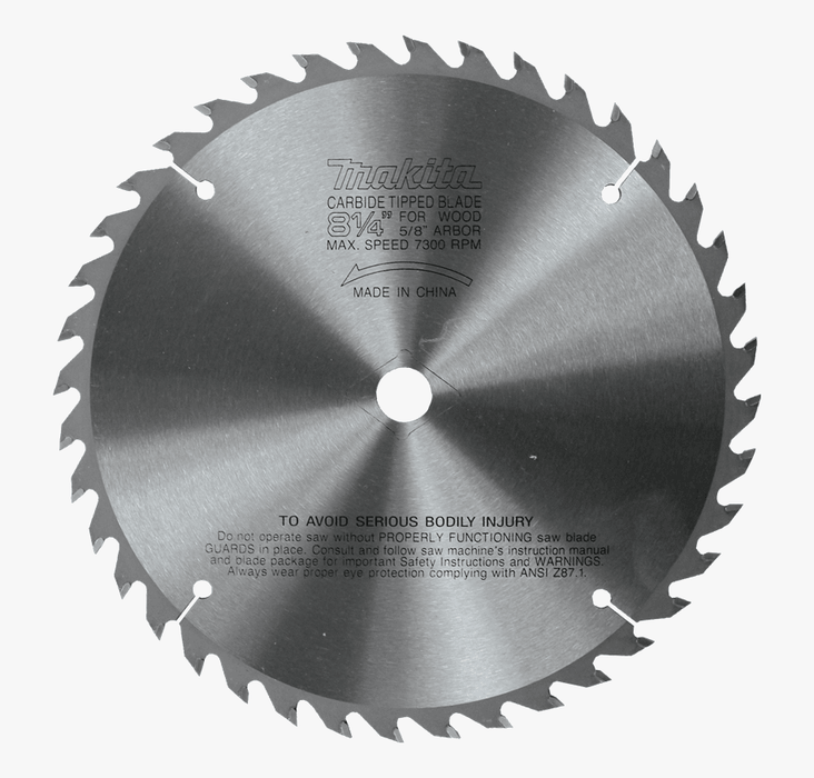 7" Wood Cutting Blade 40 Teeth SILK