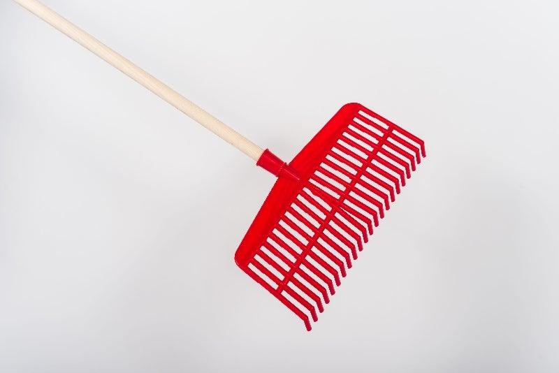 Art. 940: Red Rectangular Leaf Broom