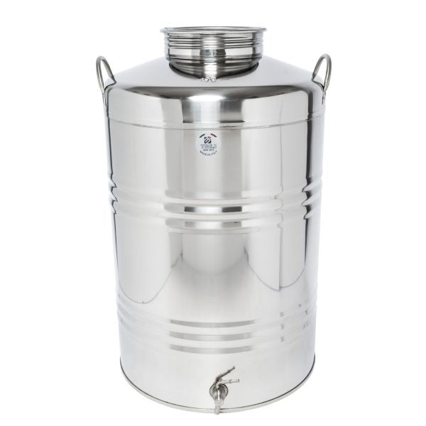 100LT Stainless Steel Container with Spigot 1/2"