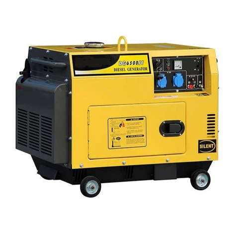 PL8500T: Yellow Diesel Generator 6.0KVA