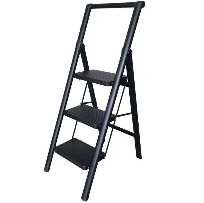 PSHL-813/H: 3 Steps Steel Household Ladder/ Handle