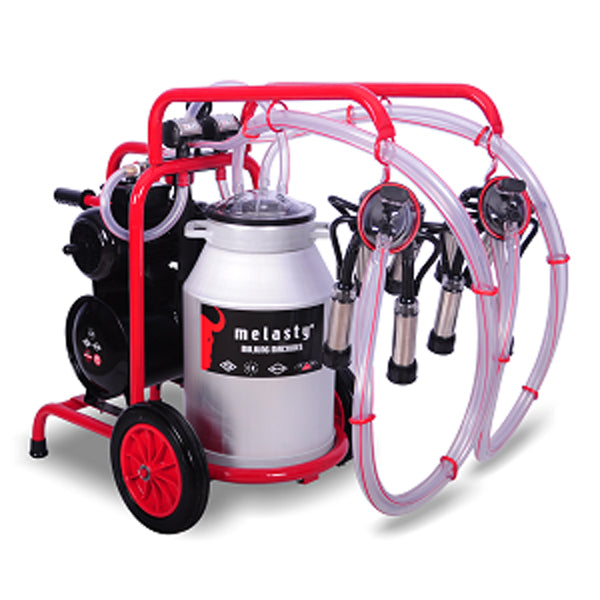 Milking Machine Vac Type for Double Cow, 40L Tank