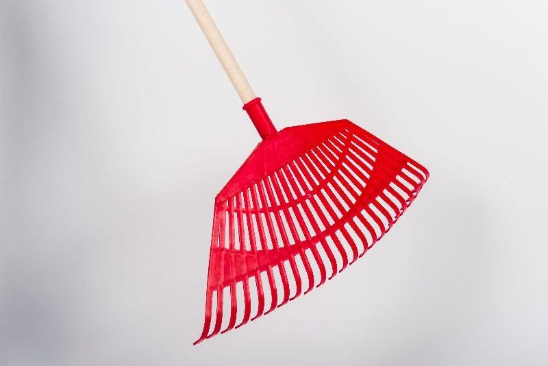 Art. 920: Red Big Leaves Broom