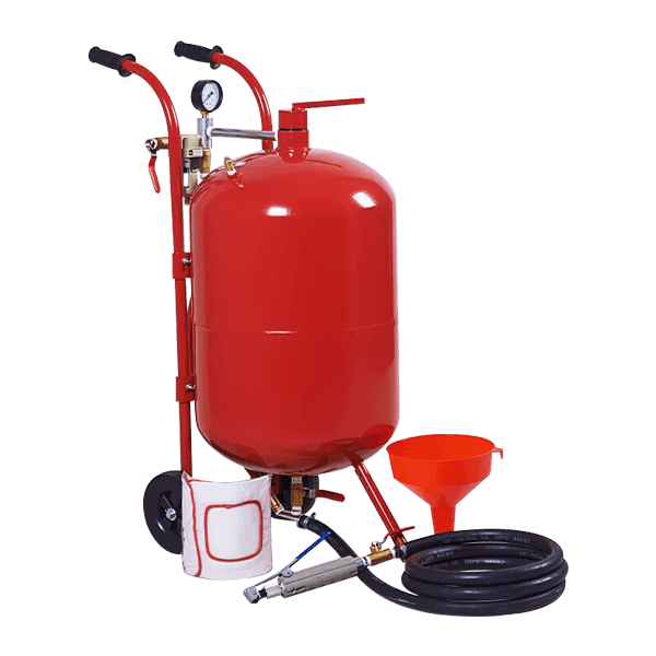 PL-SB20/2: Sand Blaster 75L w/10ft Hose & Acx