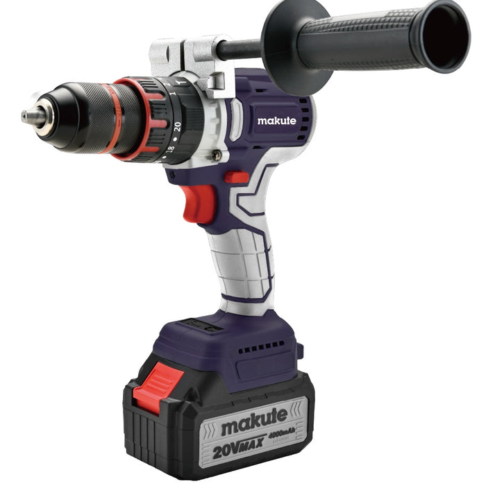 CID121-13-2BL: Cord. Impact Drill 13mm, 2BATT (3.0AH)+CH
