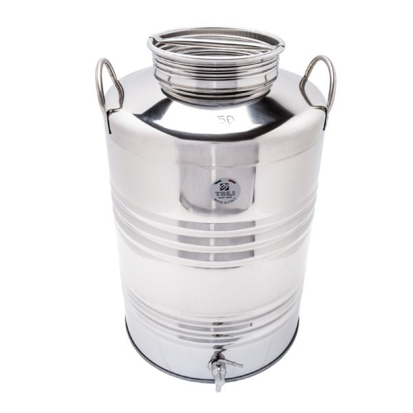 75LT Stainless Steel Container with Spigot 1/2"