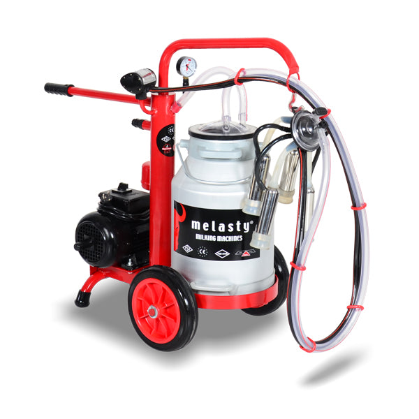 Milking Machine Pipe Type for Single Cow, 40L Tank