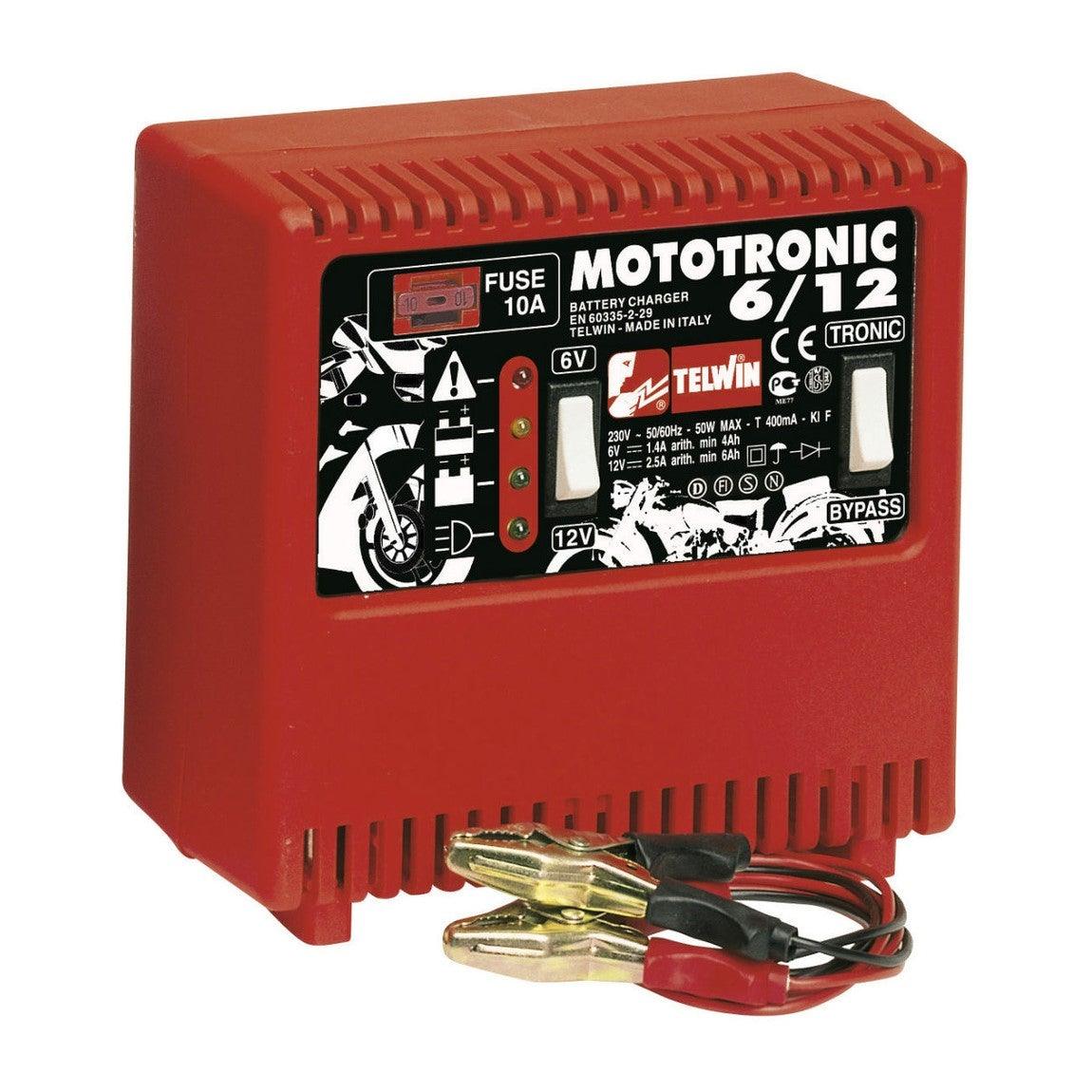 Trading 6-12: Charger Mototronic Takla Battery —