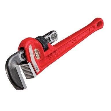 Straight Pipe Wrench 10"