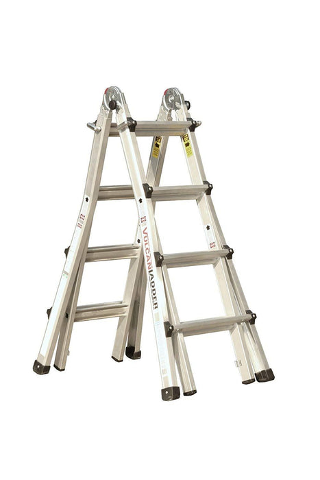 ES-17T1A: 4x4 Aluminum Telescopic Ladder