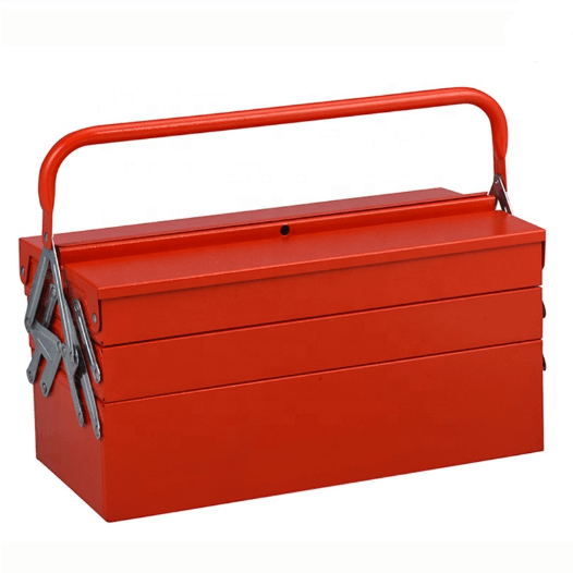 PLTB-209: Tool box 3 Tiers 5 Cells red color