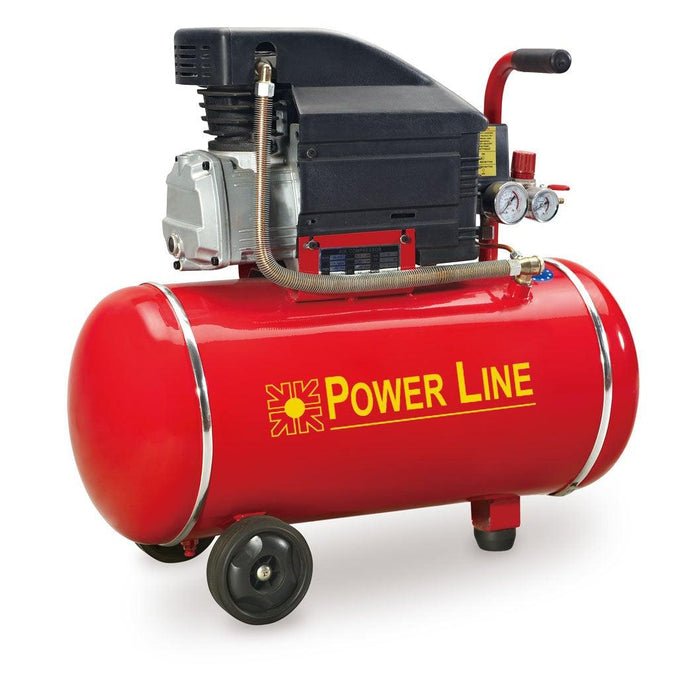 PLC50: 50L Orange Air Compressor Direct Driven